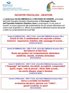 Incontri psicologi-genitori